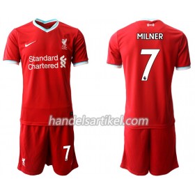 Liverpool James Milner 7 Kinder Heim Trikotsatz 2020/21 Kurzarm (+ Kurze Hosen)